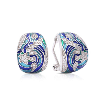 Ocean Wave Earrings
