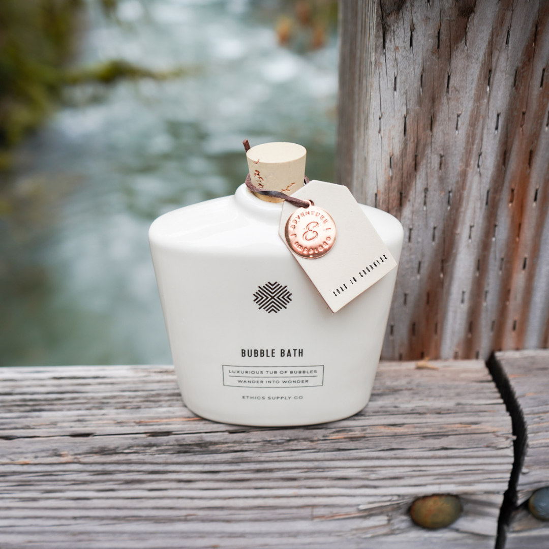 Soak in Goodness Ceramic Bubble Bath