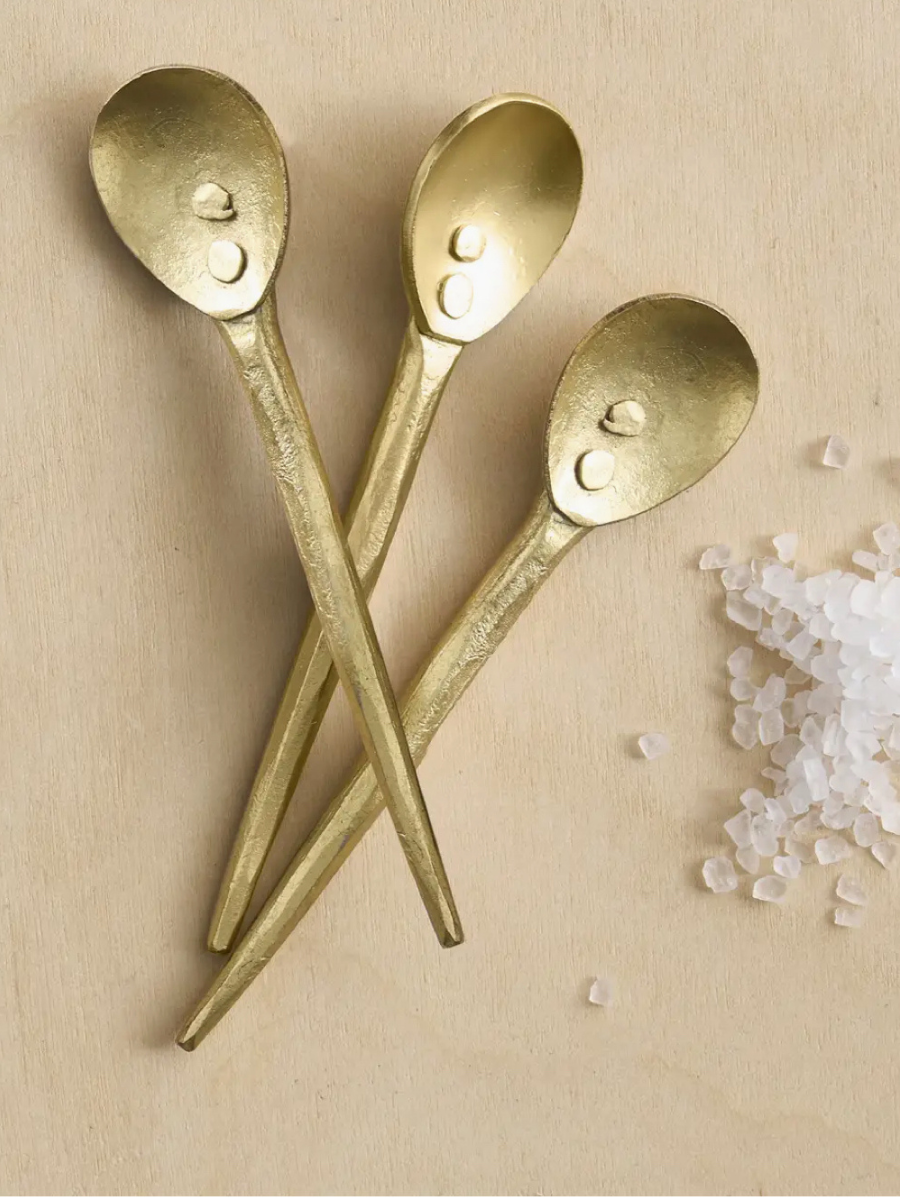 Forged Brass Mini Spoon