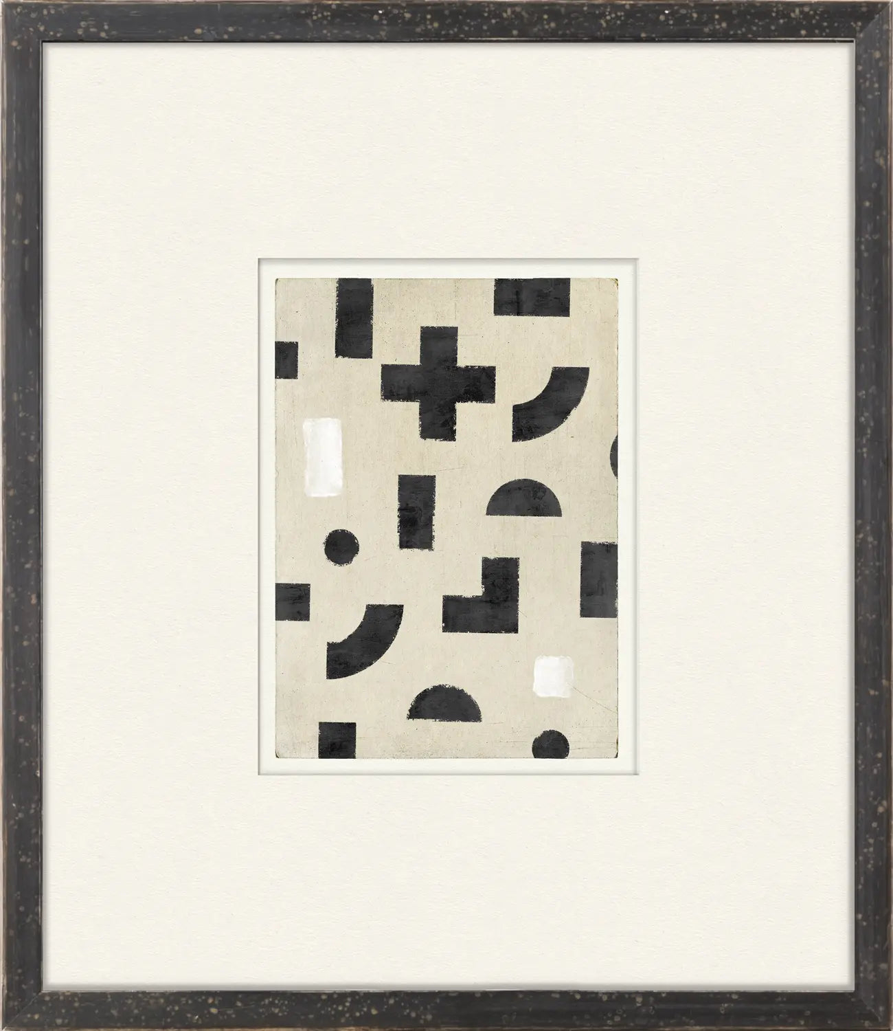 Mid-Century Geometric Print