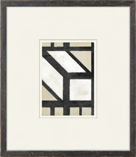 Mid-Century Geometric Print