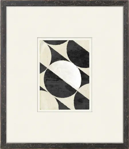 Mid-Century Geometric Print