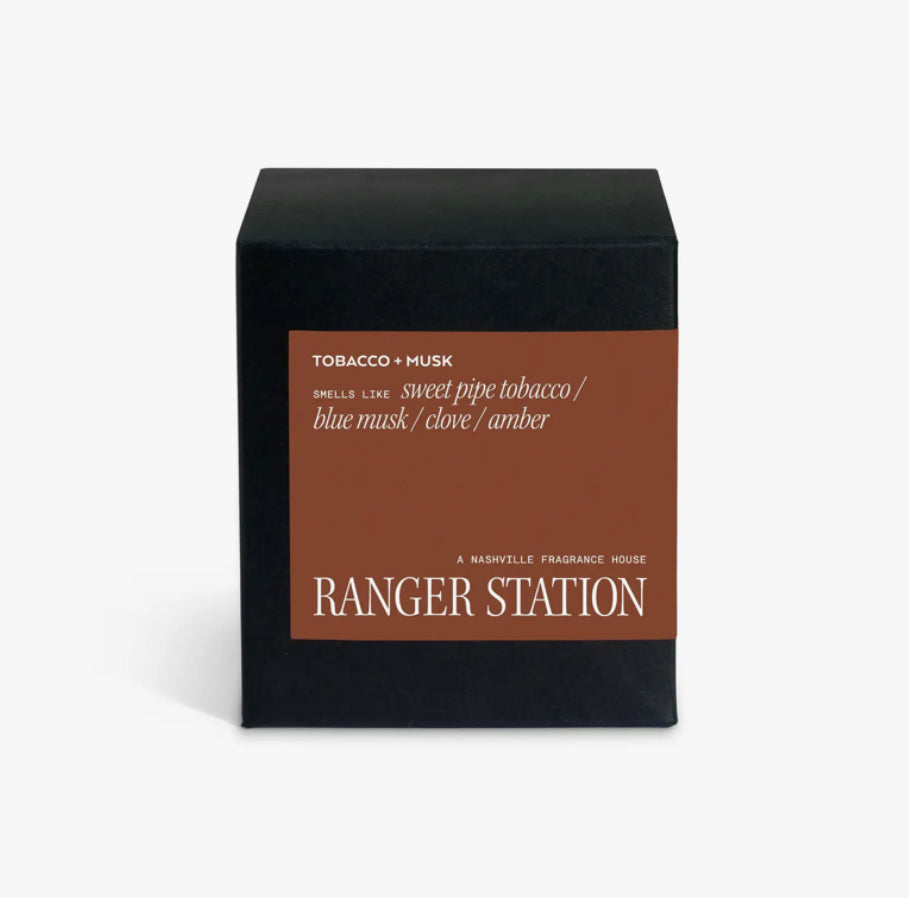 Tobacco Musk Candle - Ranger Station