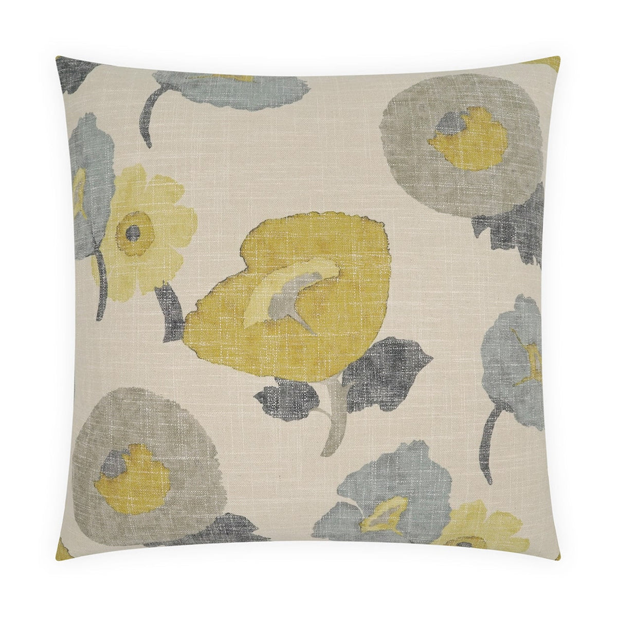 Poppy Flower Pillow