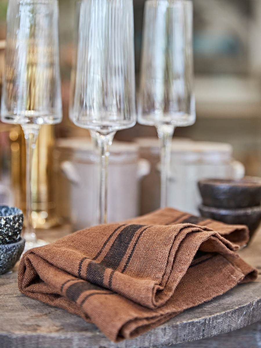 Ribbed Champagne Flute