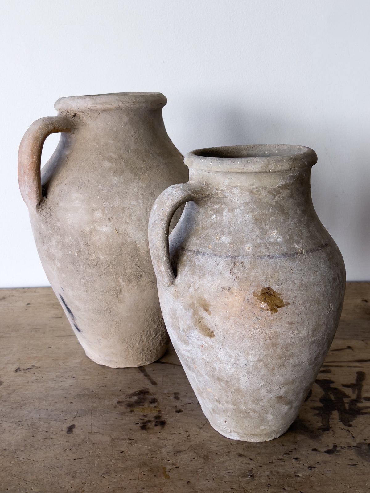Large Vintage Turkish Olive Jug