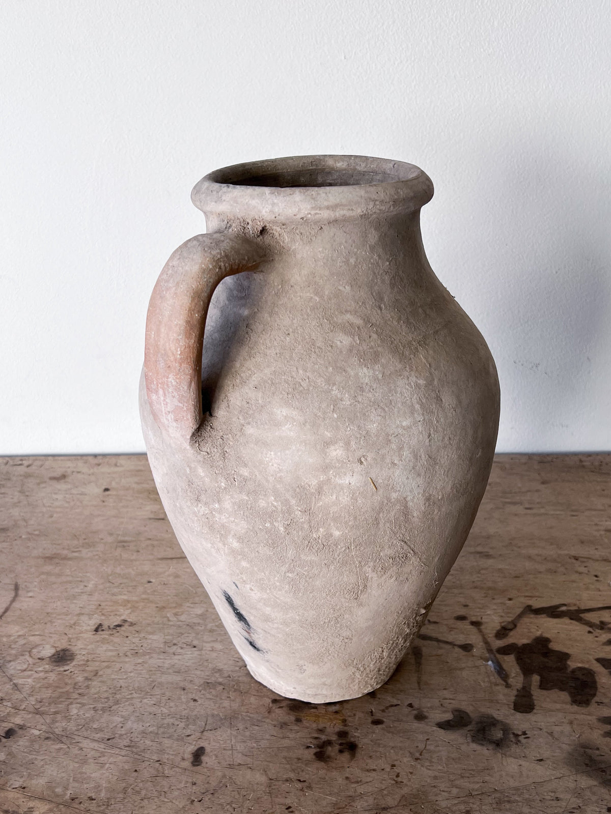 Large Vintage Turkish Olive Jug