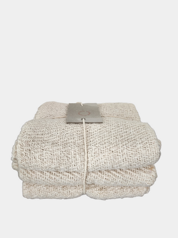 Ecru Dishtowels - Set of 3