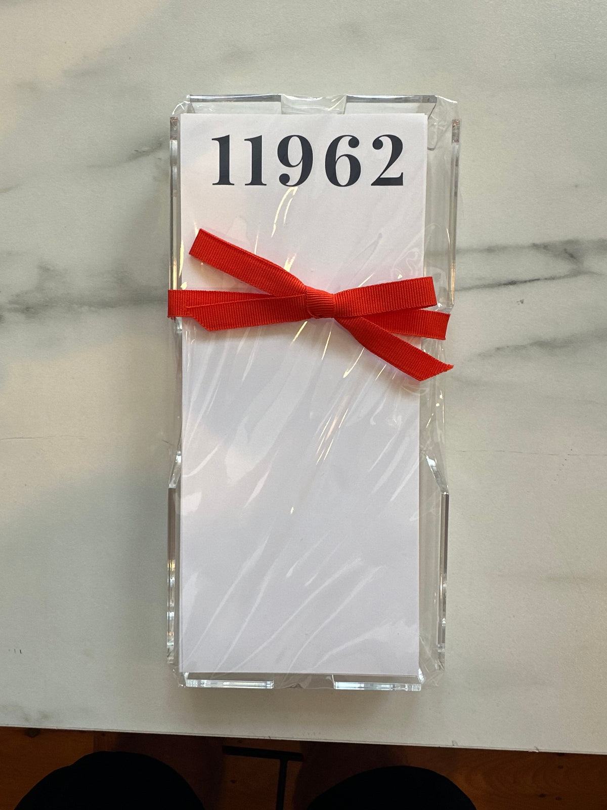 Lucite Note Pad