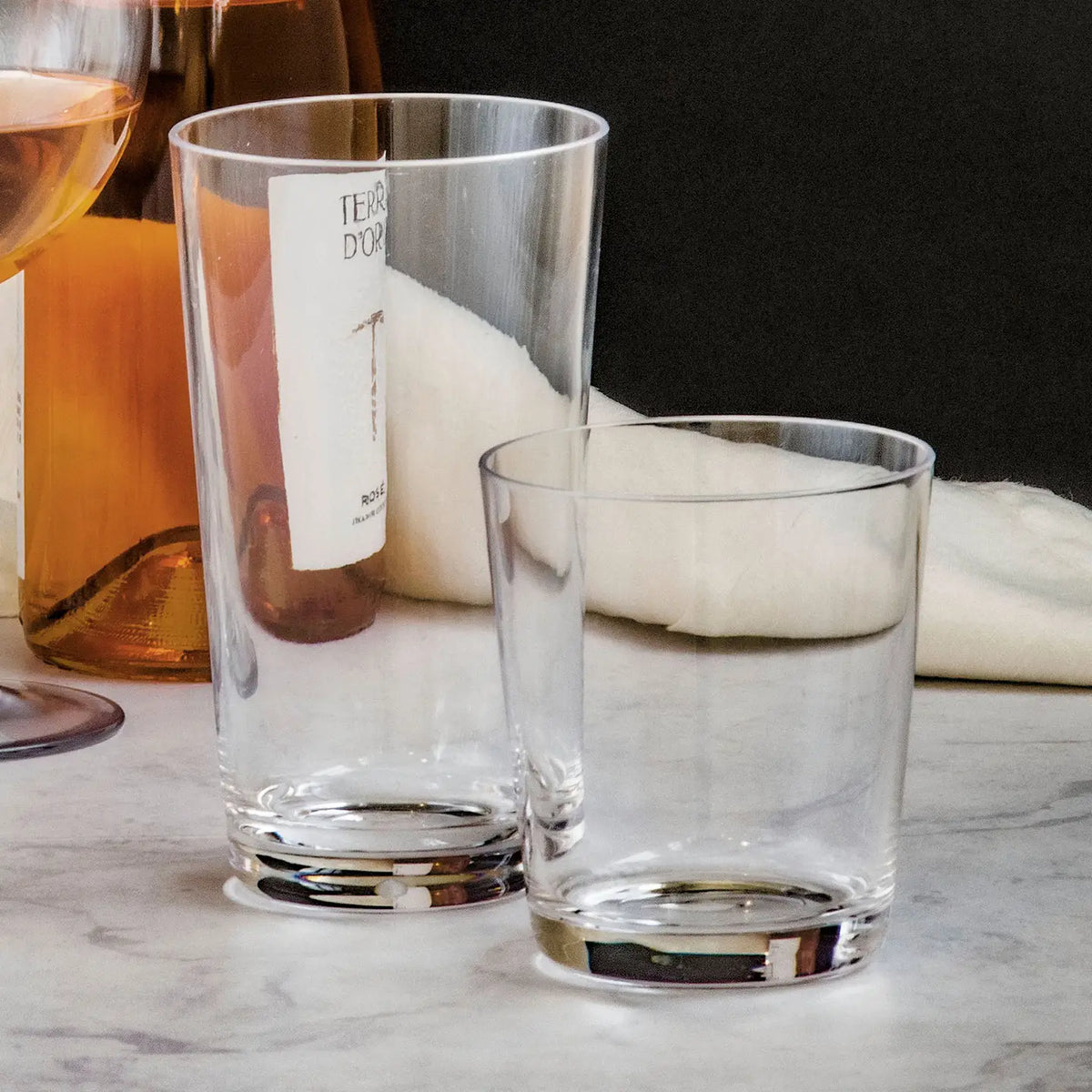 Heavy Base Acrylic Drink Ware