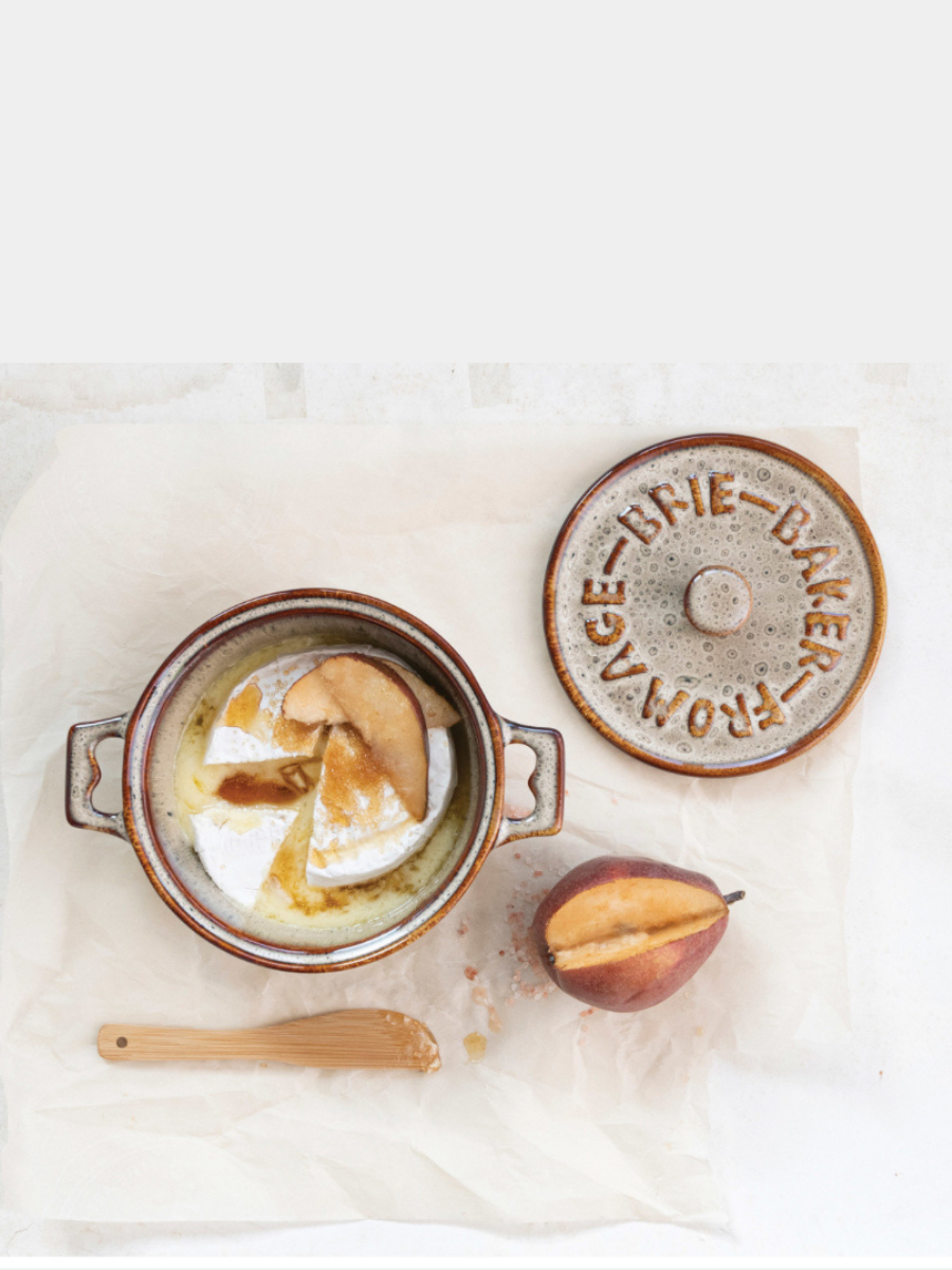Glazed Brie Baker w/ Spreader”