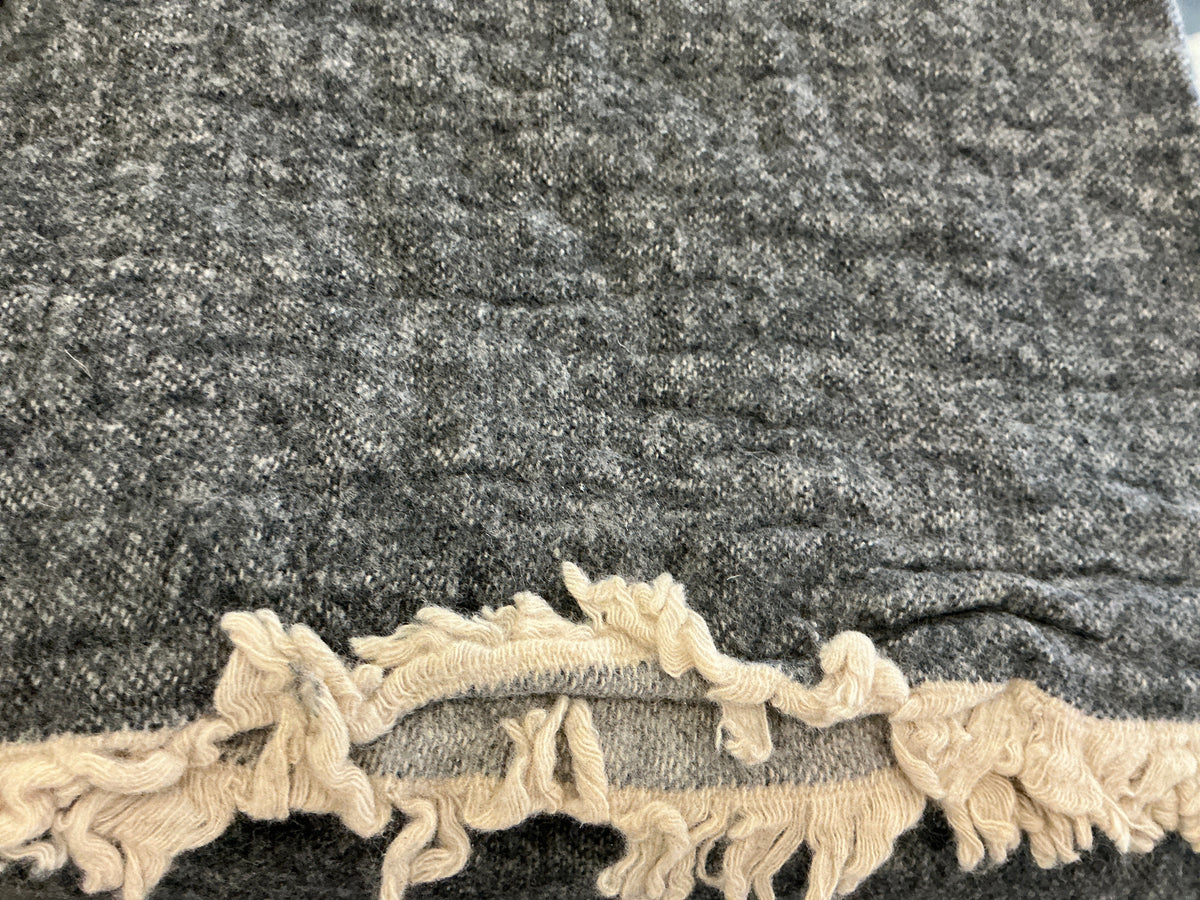 The Supersoft  Throw - Charcoal