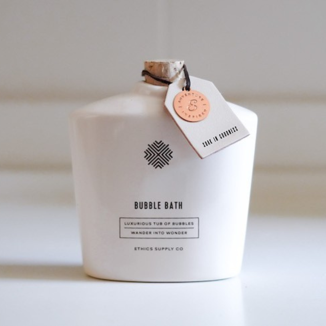Soak in Goodness Ceramic Bubble Bath