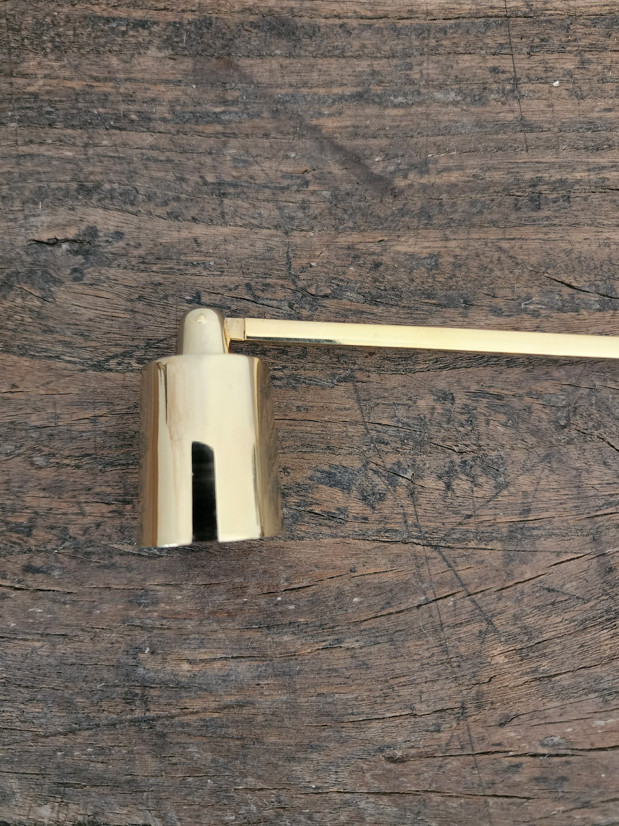 Gold Candle Snuffer