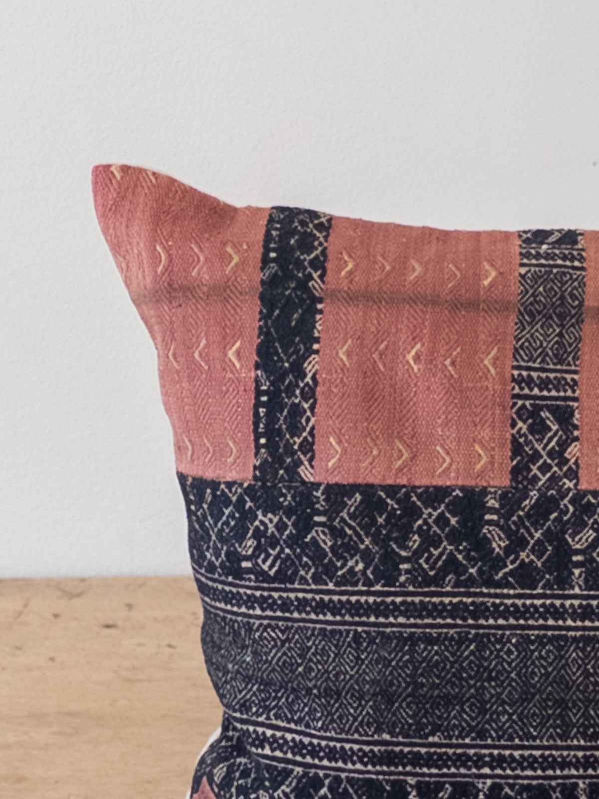 Bua Thai Silk Lumbar Vintage Pillow