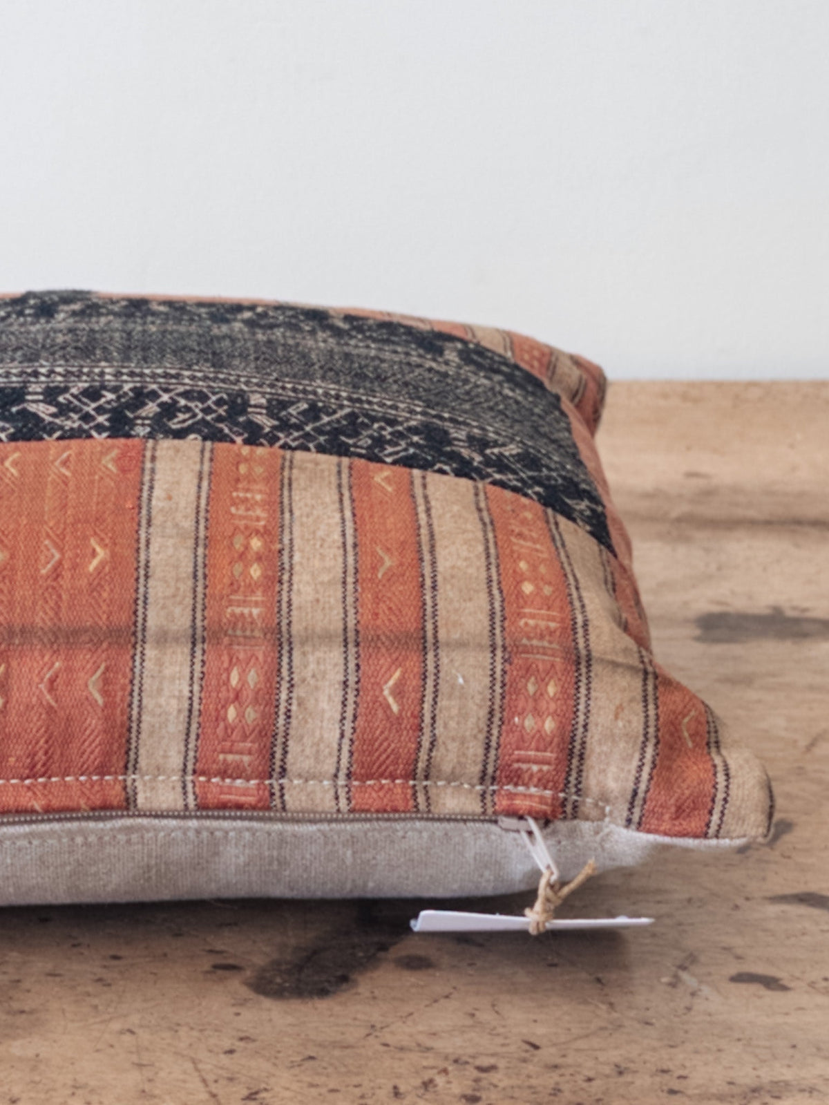Bua Thai Silk Lumbar Vintage Pillow