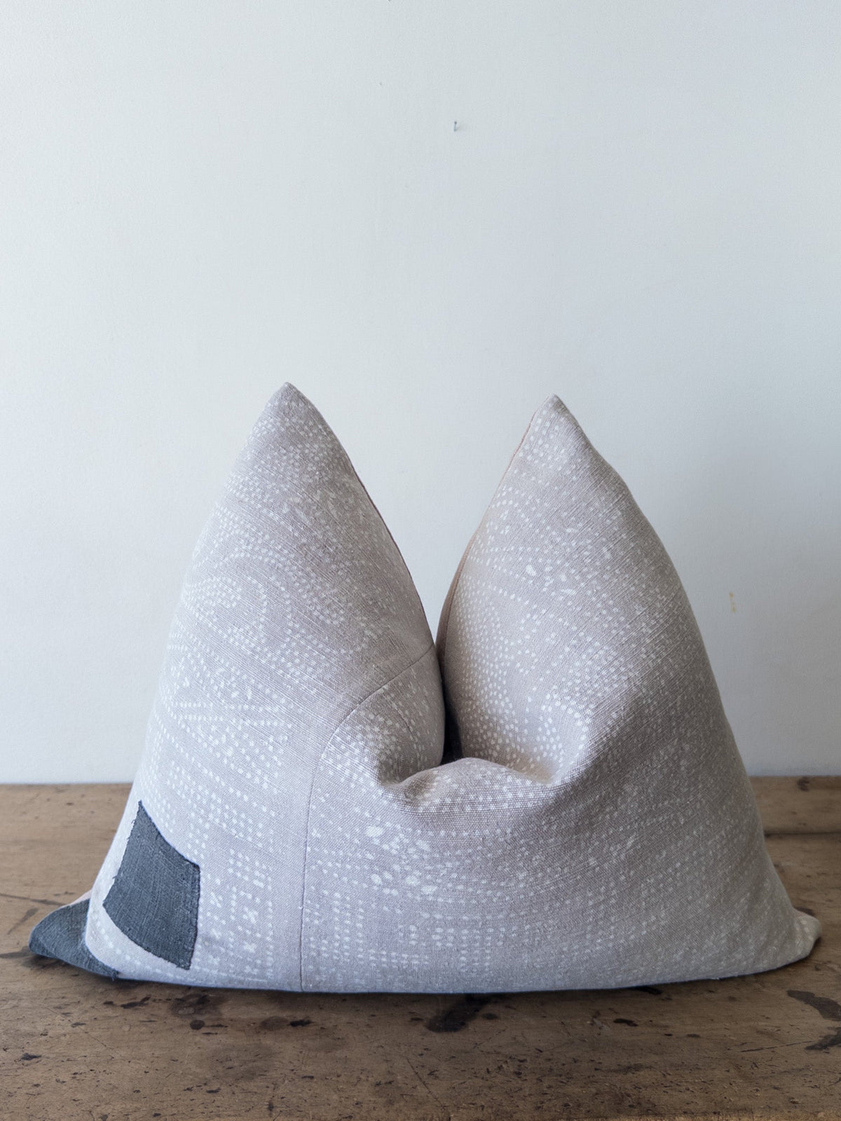 Rising Sun Grey Lumbar Pillow