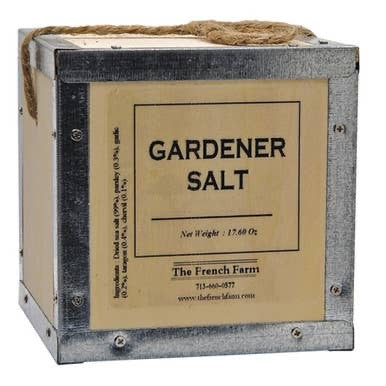 French Farm Gardener Salt Box 17.6oz