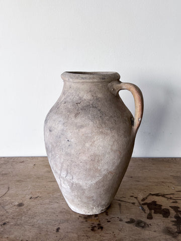 Large Vintage Turkish Olive Jug