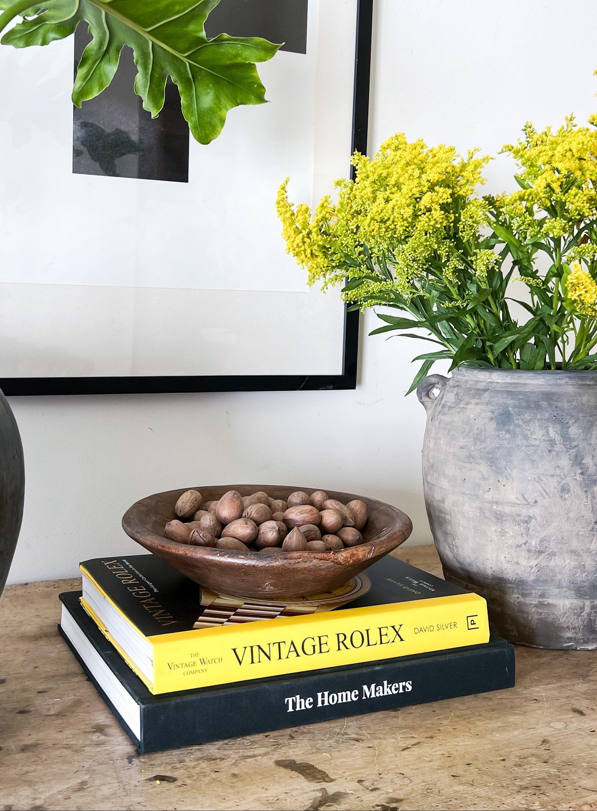 Double Handled Clay Pot - Large