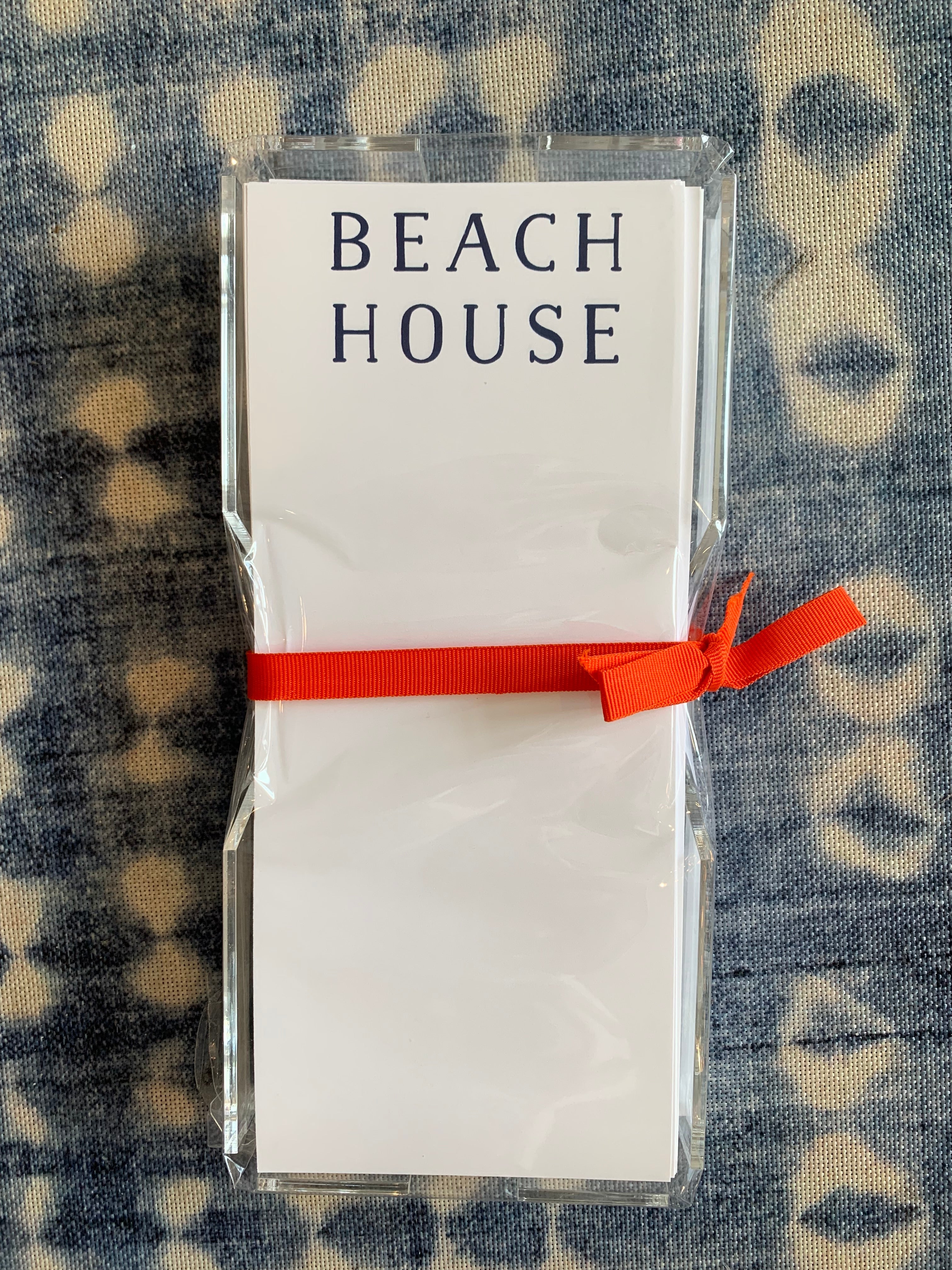 Lucite Note Pad
