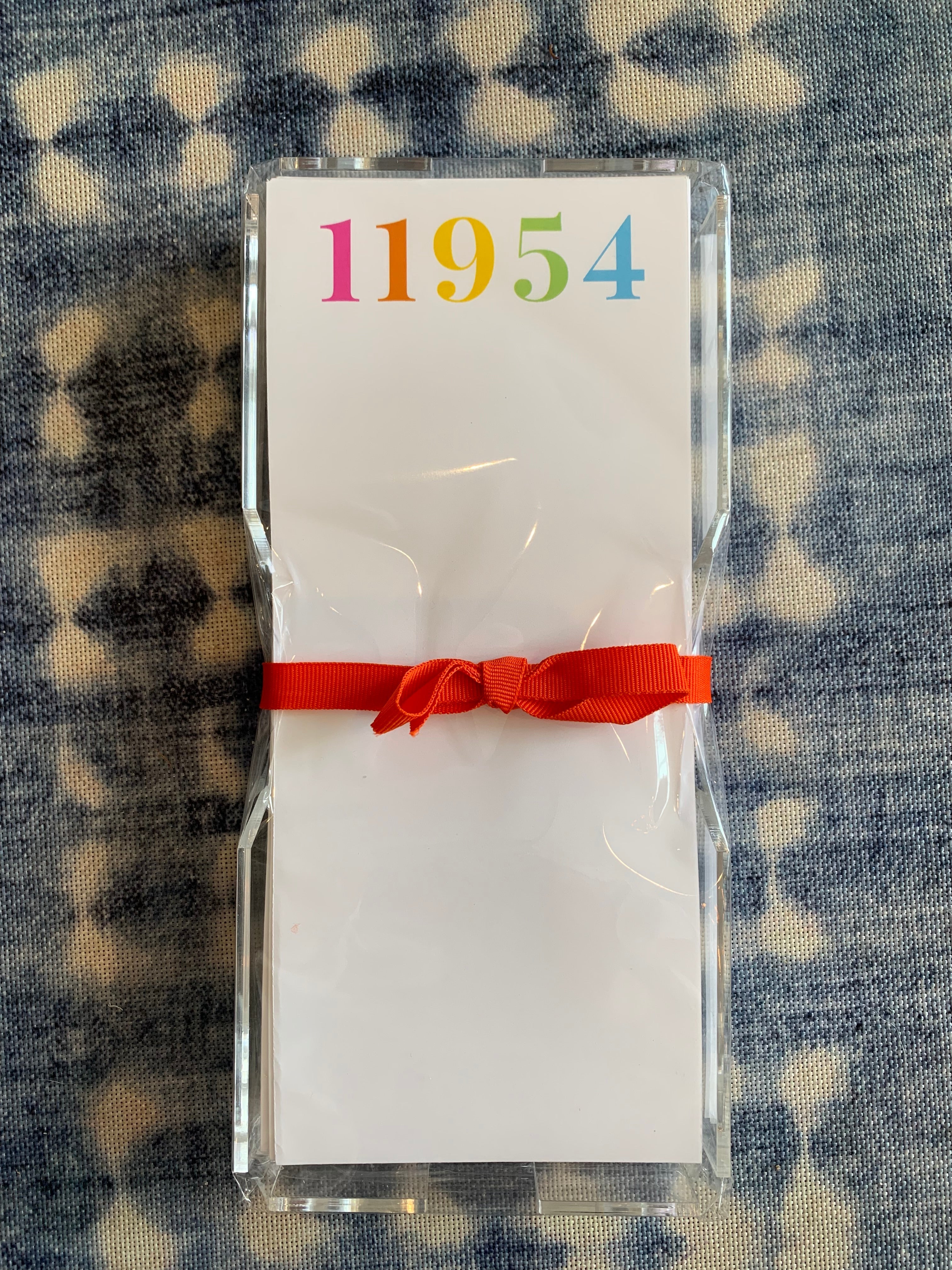 Lucite Note Pad