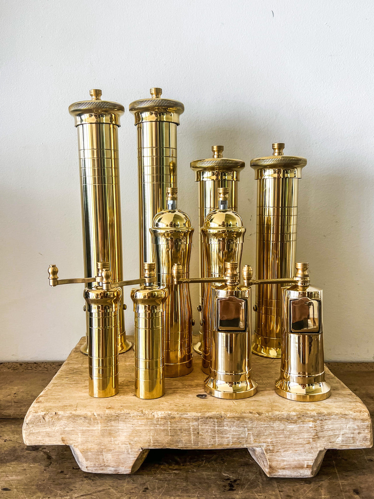Athens Brass Pepper/Spice Grinder - 5"