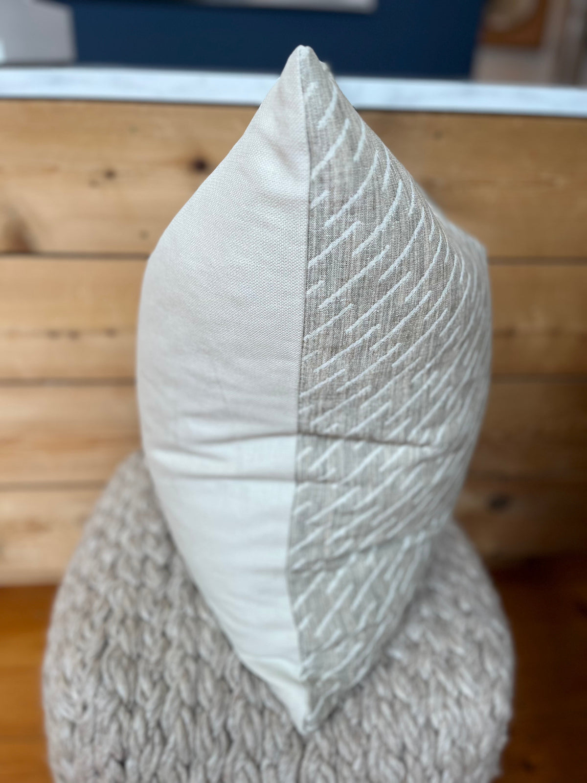 Diagonal Stripe Pillow