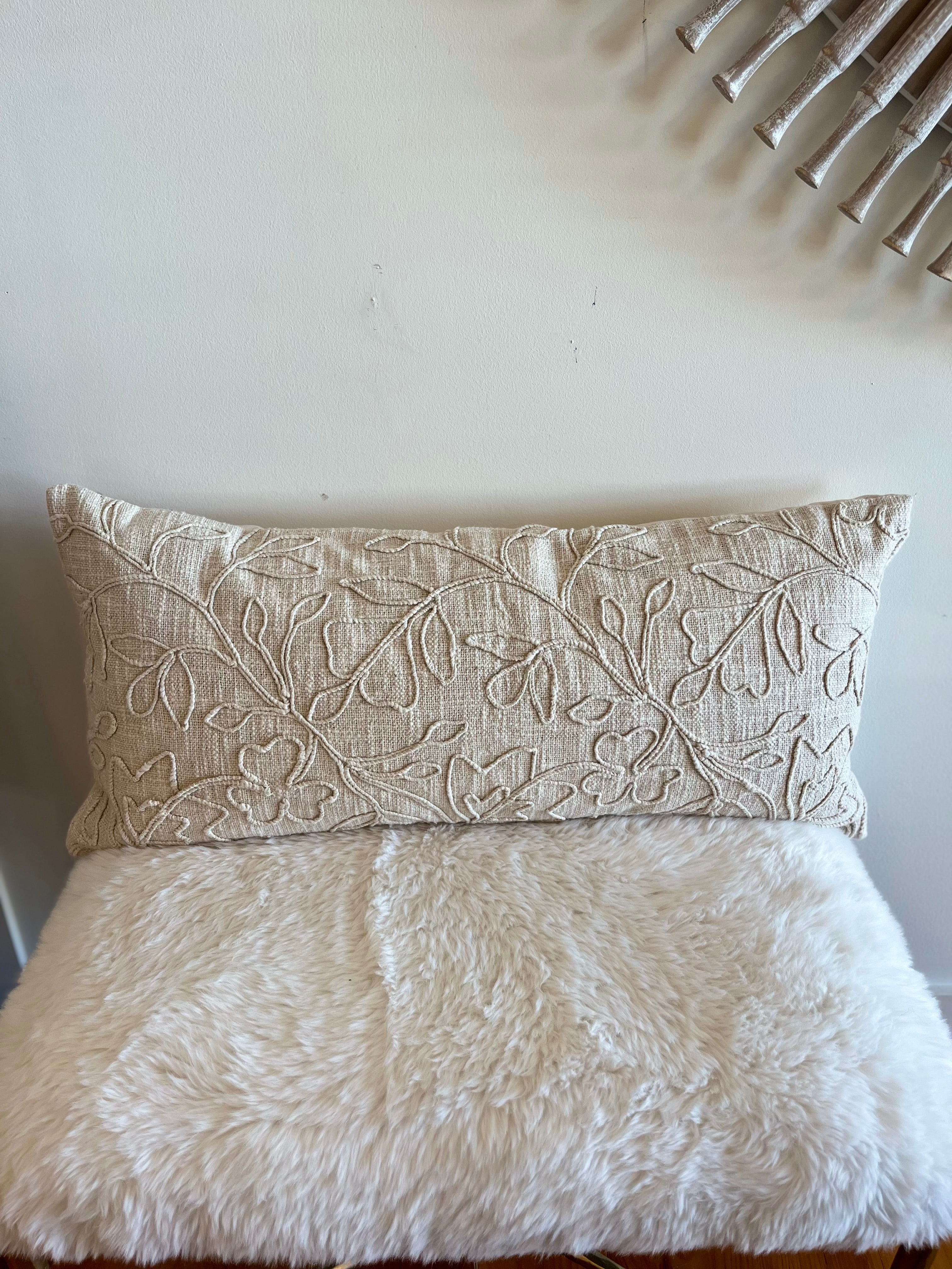 Botanical Lumbar Pillow