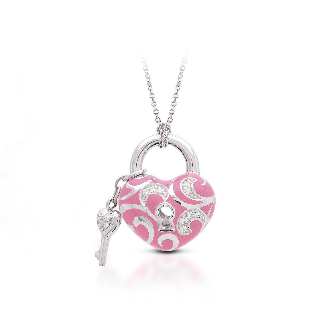 Key To My Heart Petite Pendant with Chain