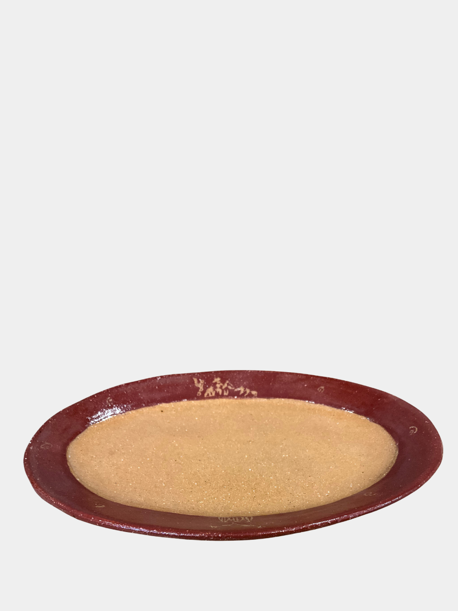 Adios Cowboy Oval Plate