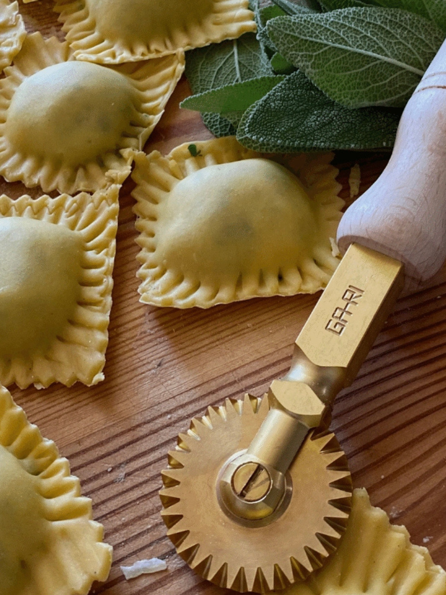 Brass Pasta Wheel