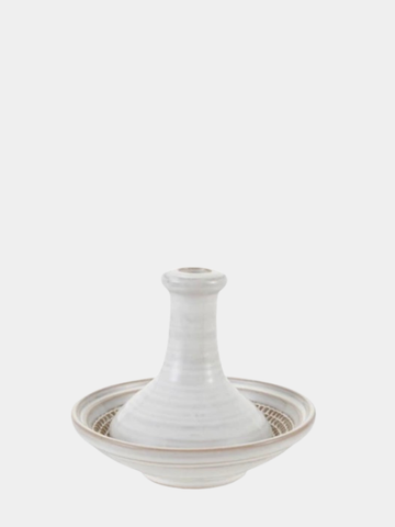 Round Stoneware Mortar & Pestle