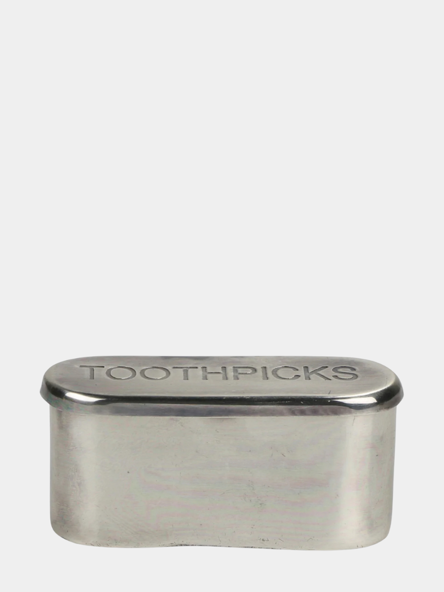 Silver Toothpick Holder