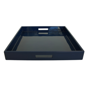 Indy Home Square Enamel Tray w/ Handles