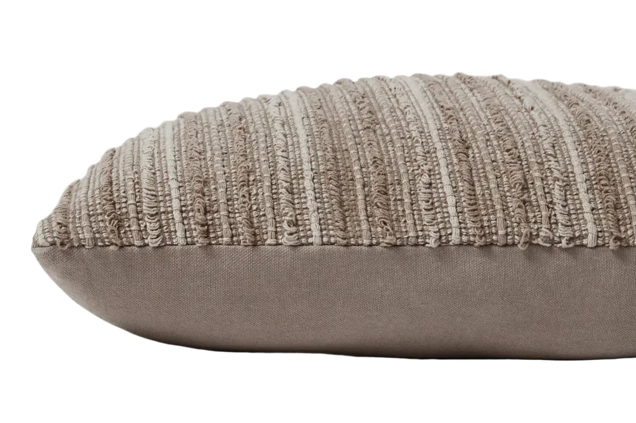 Hand Woven Earth Lumbar Pillow