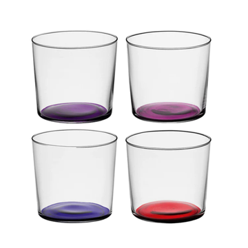 Stackable Glass Tumbler (Set of 4)