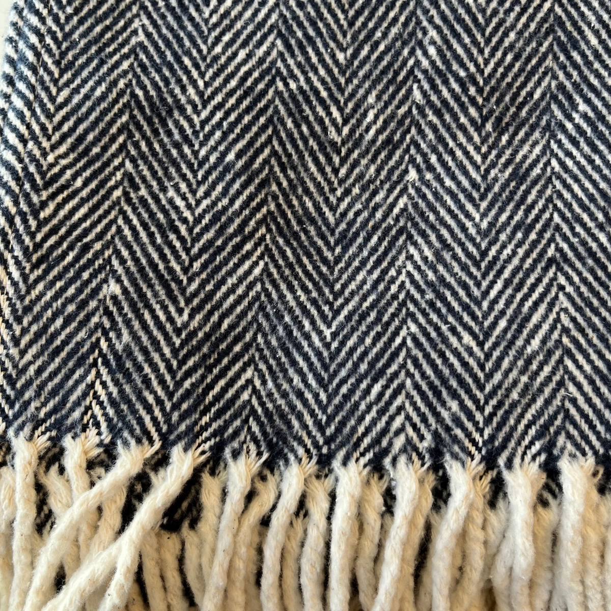 Herringbone Cotton Throw