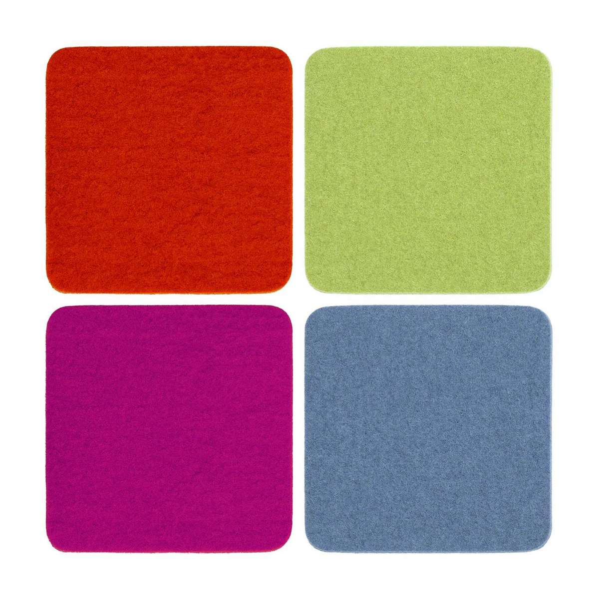 Merino Wool Coasters (Set of 4)