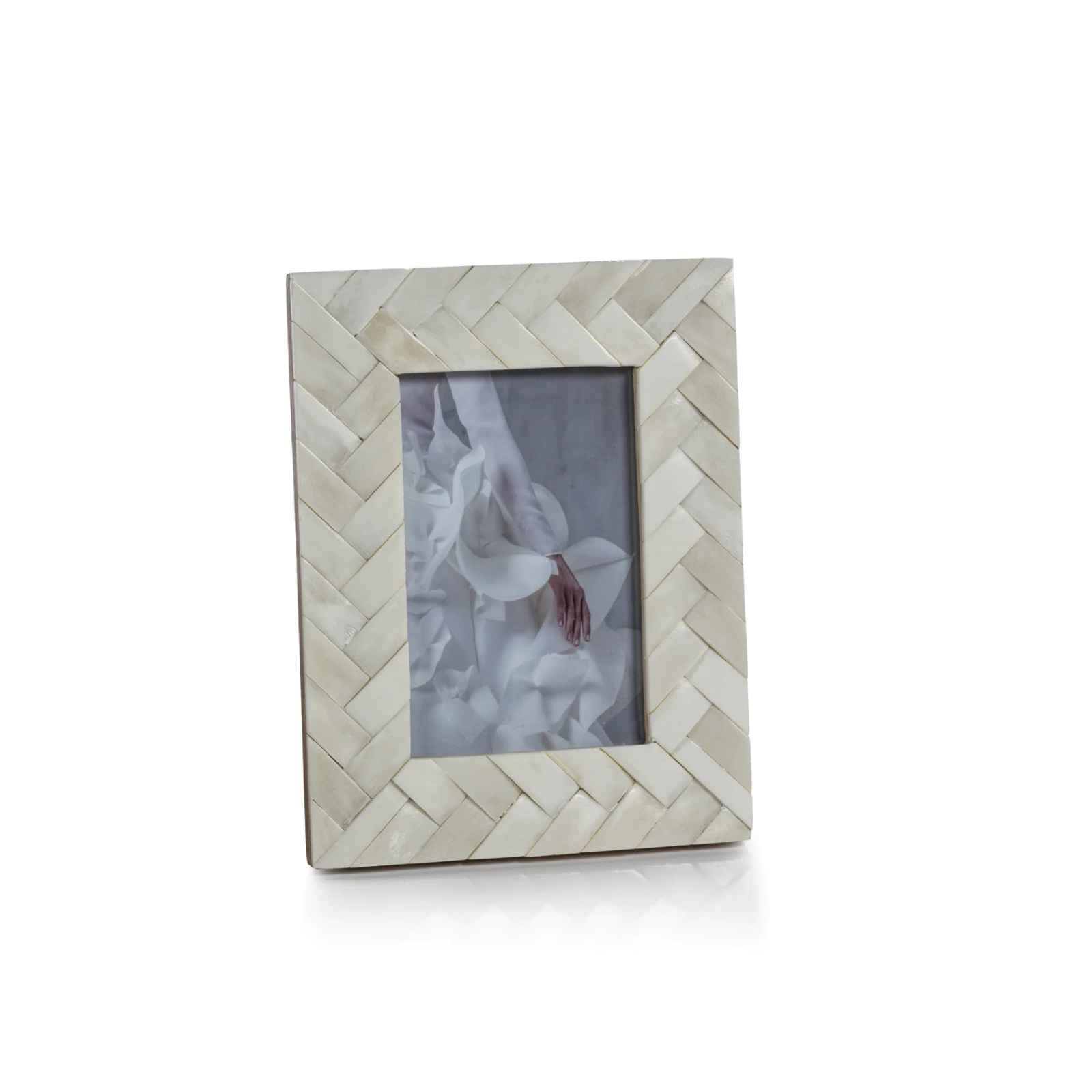 Braided Bone Photo Frame