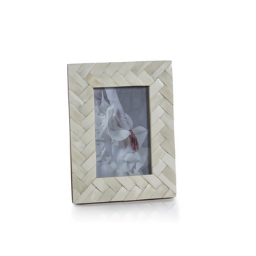 Braided Bone Photo Frame