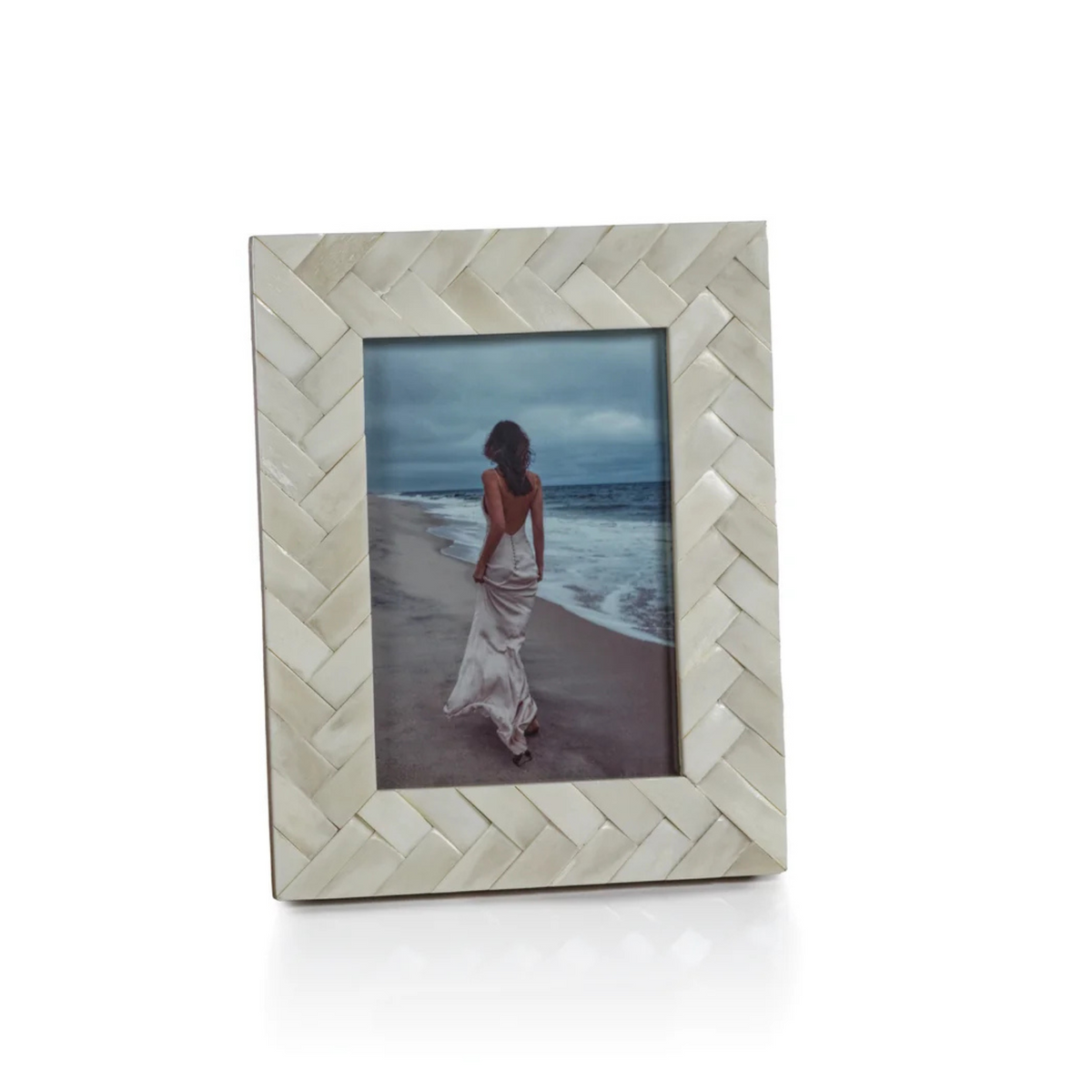 Braided Bone Photo Frame