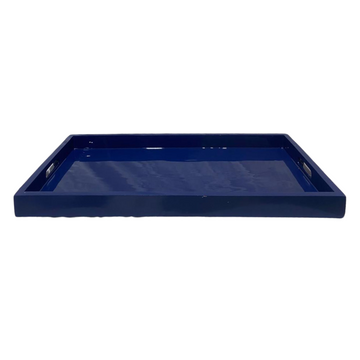 Indy Home XL Rectangle Enamel Tray w/ Handles