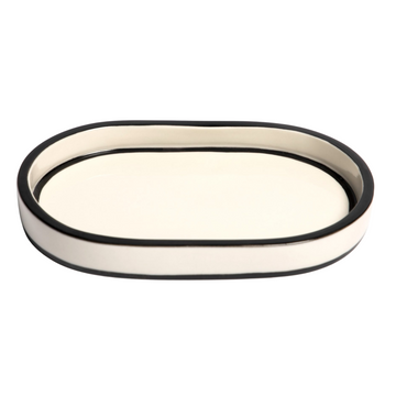 Oval Porcelain Serving Trays