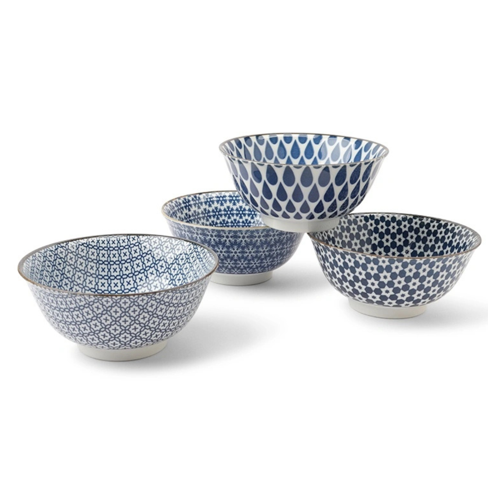Blue & White 5.75¡å Bowl Set