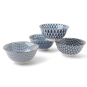 Blue & White 5.75¡å Bowl Set