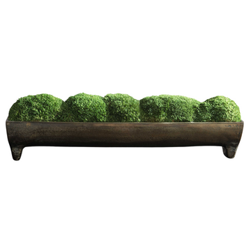 Footed Moss Centerpiece