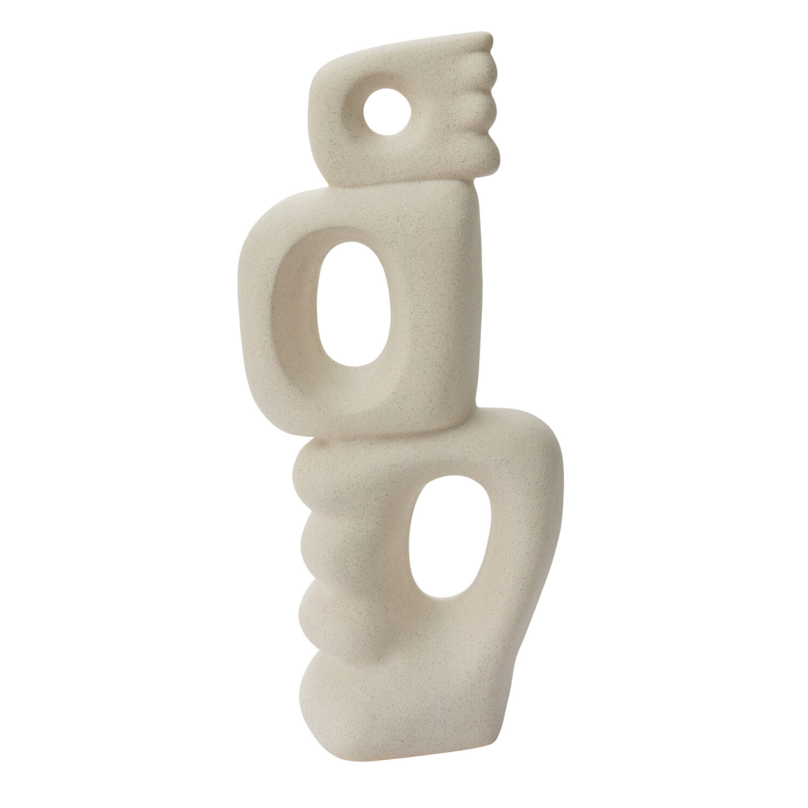 Sandy Ceramic Sculpture