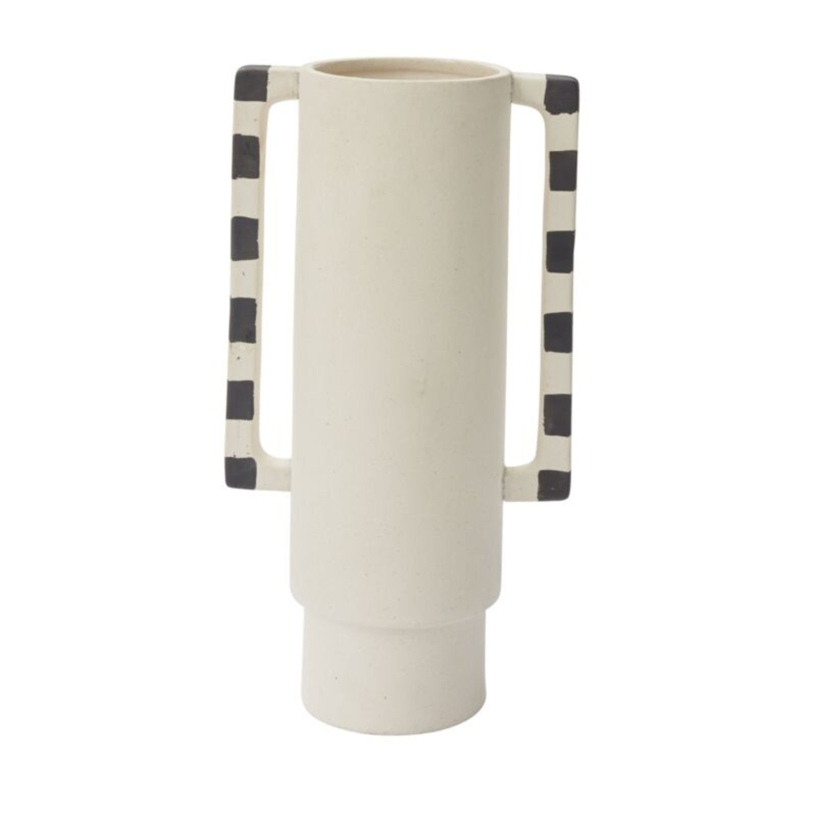 Stoneware Footed Cylinder Vases