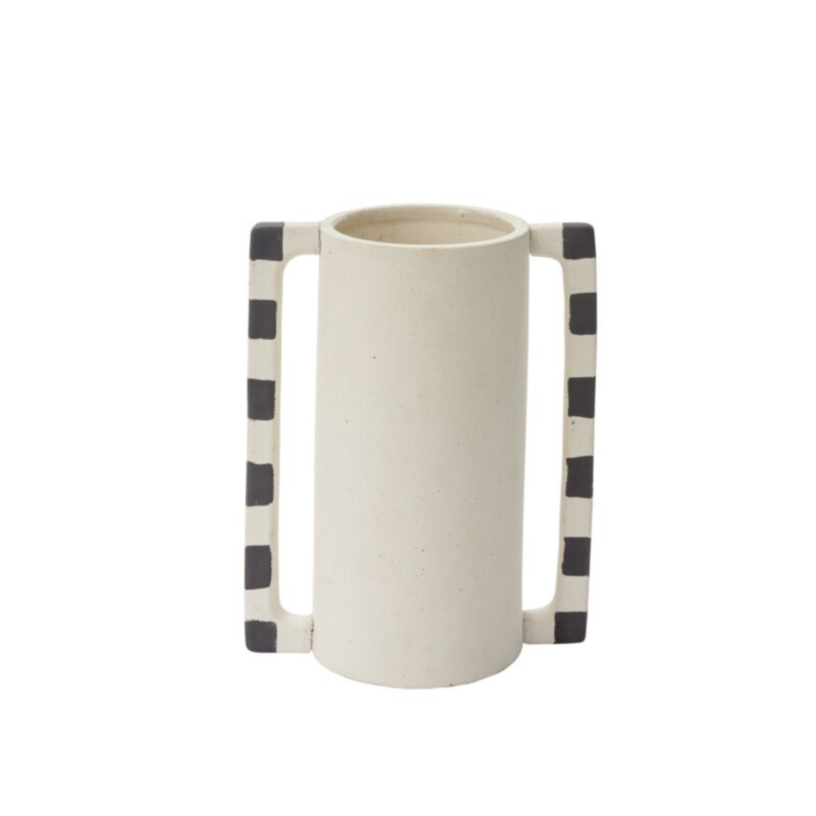 Stoneware Footed Cylinder Vases